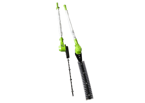 1400rpmハンドルの望遠鏡の長い範囲の植木用トリマーの庭の電気用具18V