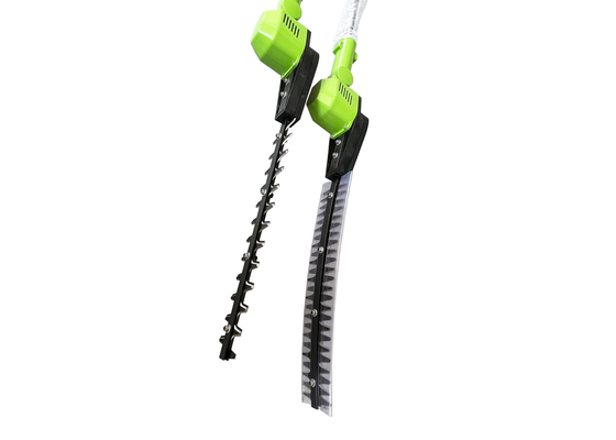 1400rpmハンドルの望遠鏡の長い範囲の植木用トリマーの庭の電気用具18V