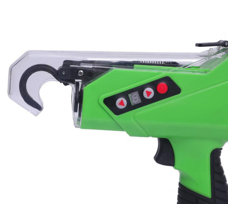 トマトのツルおよび植物のための結合を結んでいるコードレス電気結ぶ機械植物のツル